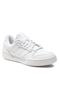 Adidas - adidas Sneakersy Team Court 2 Str IF1192 Biały. Kolor: biały. Materiał: skóra #4