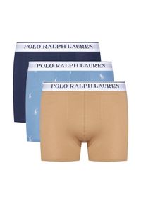 Polo Ralph Lauren Komplet 3 par bokserek 714830299169 Kolorowy. Materiał: bawełna. Wzór: kolorowy