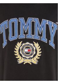 Tommy Jeans T-Shirt DM0DM16832 Czarny Relaxed Fit. Kolor: czarny. Materiał: bawełna