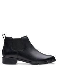 Clarks Sztyblety Havisham Top 26178715 Czarny. Kolor: czarny. Materiał: skóra #3