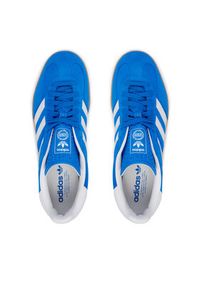 Adidas - adidas Sneakersy Gazelle Indoor JI2061 Niebieski. Kolor: niebieski. Materiał: zamsz, skóra. Model: Adidas Gazelle #4