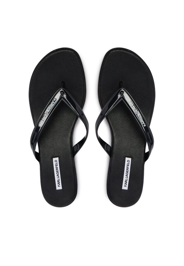 Karl Lagerfeld - Japonki KARL LAGERFELD. Kolor: czarny