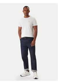 Tommy Jeans T-Shirt DM0DM04411 Biały Slim Fit. Kolor: biały. Materiał: bawełna #3
