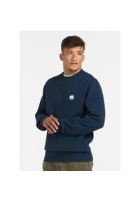 PITBULL - Bluza męska Pitbull Small Logo. Kolor: niebieski. Sport: fitness #1