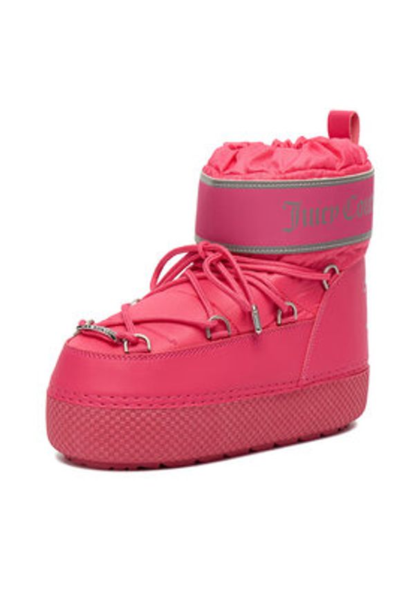 Juicy Couture Śniegowce EO-HXH22195-1 Różowy. Kolor: różowy. Materiał: materiał