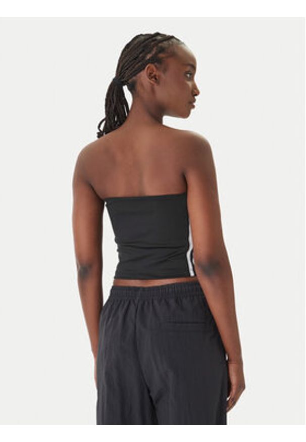 Adidas - adidas Top 3-Stripes KD2893 Czarny Slim Fit. Kolor: czarny. Materiał: syntetyk