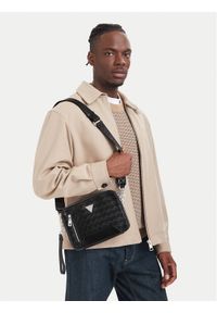 Guess Saszetka HMTOWO P6339 Czarny. Kolor: czarny. Materiał: skóra #1
