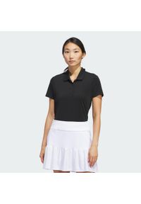 Adidas - Koszulka polo Ultimate365 Solid Short Sleeve. Okazja: na co dzień. Typ kołnierza: polo. Kolor: czarny. Materiał: materiał. Styl: casual, sportowy #1
