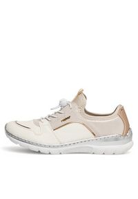 Rieker Sneakersy L3294-80 Biały. Kolor: beżowy #7