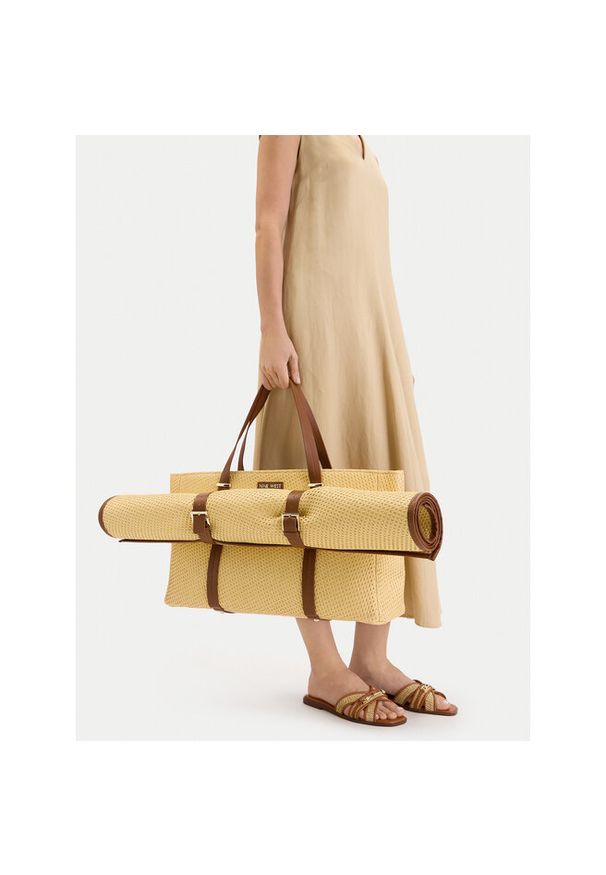 Torebka Nine West. Kolor: beżowy