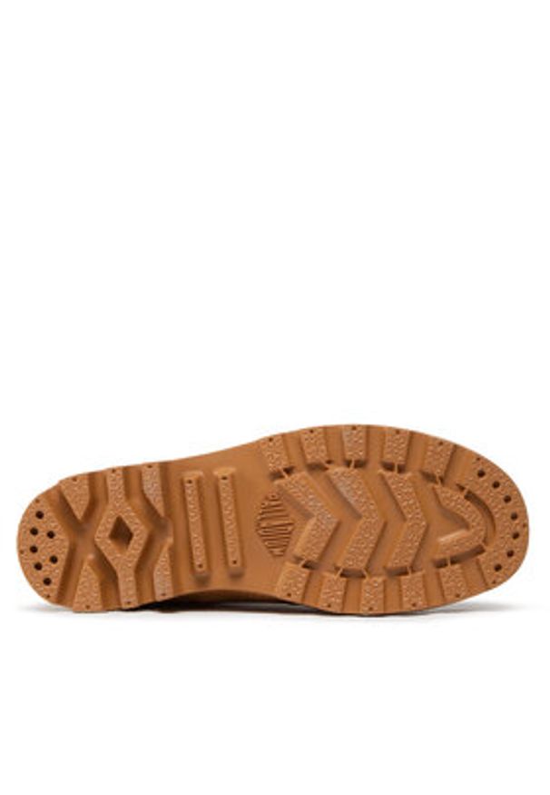 Palladium Trapery Pampa Hi Zip Nbk 96440-717-M Brązowy. Kolor: brązowy. Materiał: skóra, nubuk