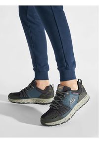 skechers - Skechers Trapery Escape Plan 51591/NVOR Granatowy. Kolor: niebieski. Materiał: materiał. Sport: turystyka piesza