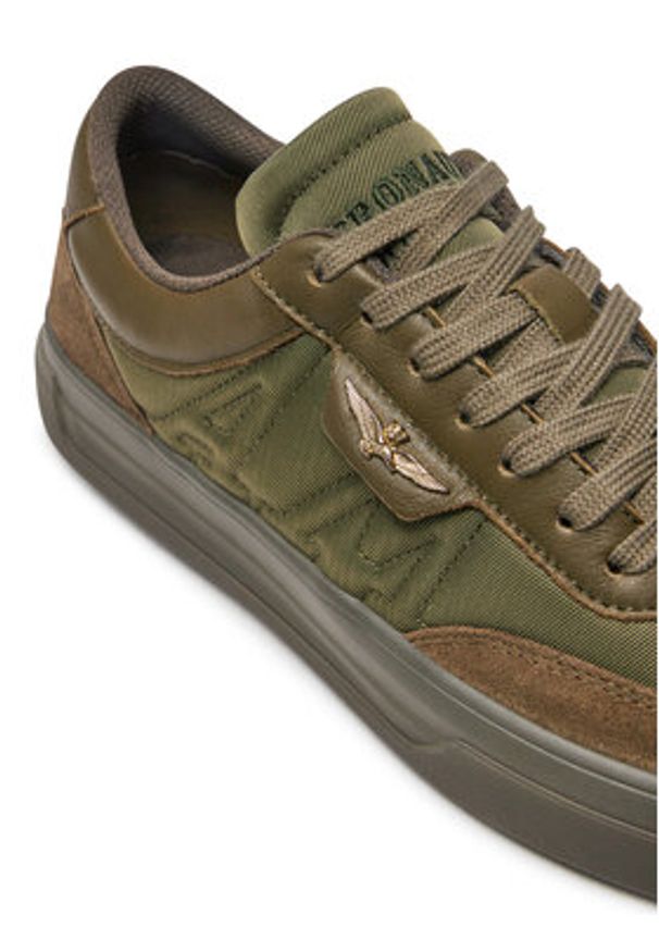 Aeronautica Militare Sneakersy 242SC264UXPL238 Zielony. Kolor: zielony. Materiał: zamsz, skóra