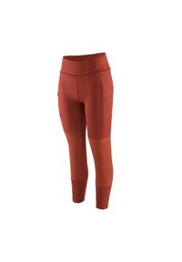 Legginsy damskie Patagonia Pack Out Hike. Kolor: czerwony. Sport: turystyka piesza