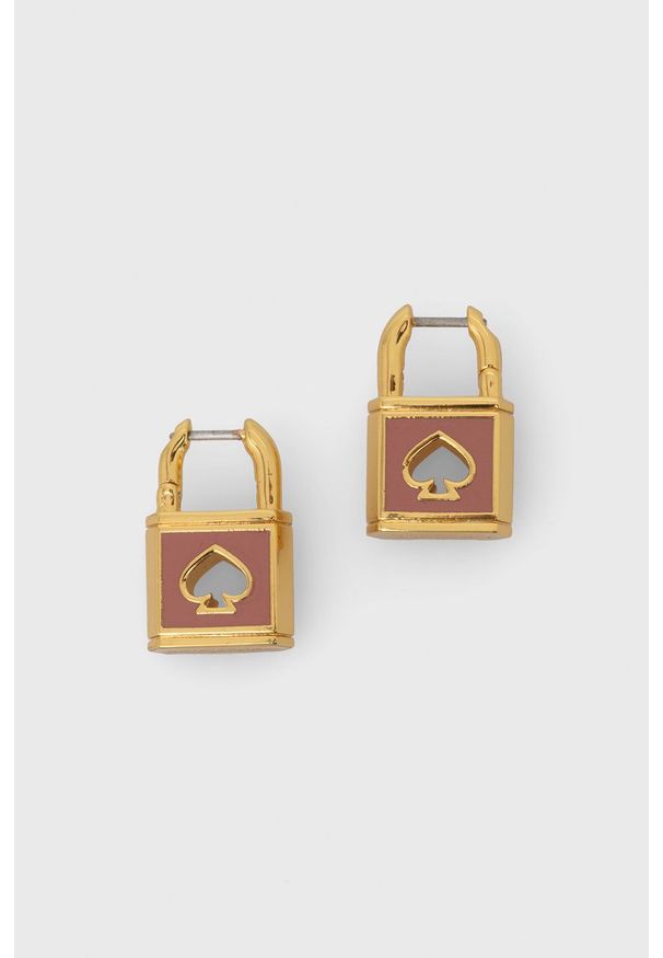 Kate Spade kolczyki. Kolor: różowy