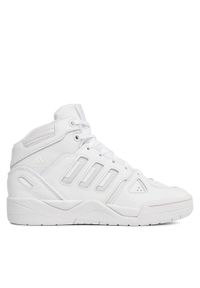 Adidas - adidas Sneakersy Midcity Mid IF6665 Biały. Kolor: biały. Materiał: skóra #1