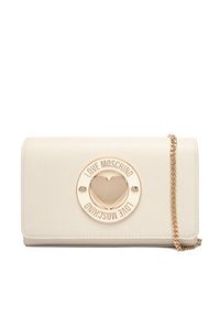 Love Moschino - LOVE MOSCHINO Torebka JC4368PP0NKG0110 Écru. Kolor: kremowy. Materiał: skórzane #3