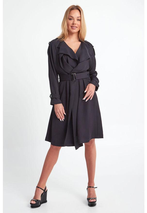 Emporio Armani - PŁASZCZ EMPORIO ARMANI. Materiał: materiał