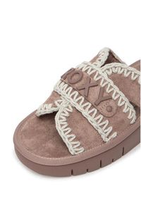 Roxy Klapki HY62277-5 Różowy. Kolor: różowy. Materiał: materiał
