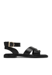 Beverly Hills Polo Club Sandały EO-WI16-ALYSHA-04 Czarny. Kolor: czarny. Materiał: skóra #1