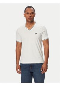 Armani Exchange T-Shirt XM002512 AF10358 U0009 Biały Regular Fit. Kolor: biały. Materiał: bawełna #1