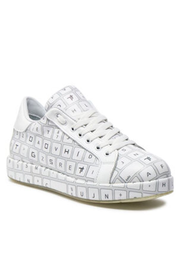 Togoshi Sneakersy TG-23-06-000321 Biały. Kolor: biały. Materiał: skóra