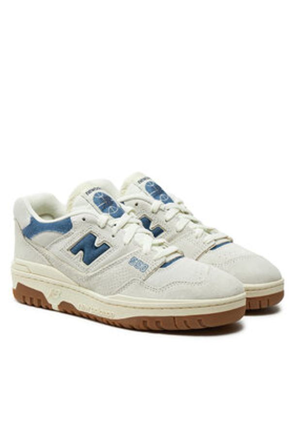 New Balance Sneakersy BBW550GG Beżowy. Kolor: beżowy. Materiał: zamsz, skóra