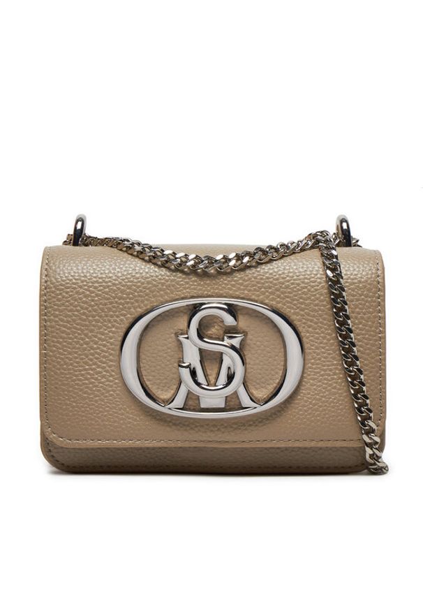 Steve Madden Torebka Blyssa SM13001369-02002-TPE Beżowy. Kolor: beżowy. Materiał: skórzane