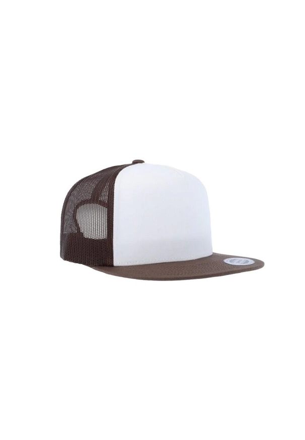 FLEXFIT - YP Classics Trucker Cap. Kolor: biały, brązowy, wielokolorowy