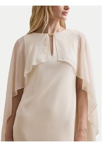 Lauren Ralph Lauren - LAUREN RALPH LAUREN Sukienka koktajlowa 253957566 Écru Regular Fit. Kolor: kremowy. Materiał: syntetyk. Styl: wizytowy #3