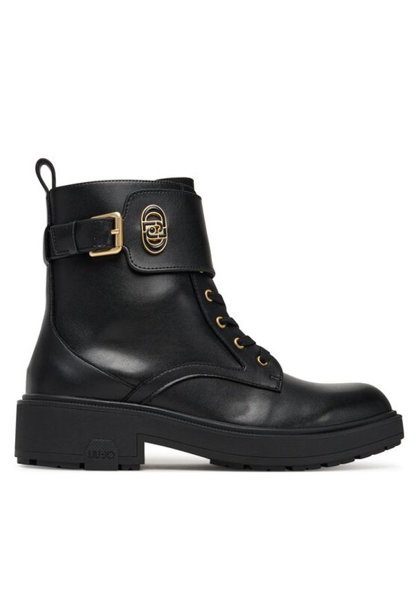 Liu Jo Trzewiki London 03 SF5029 P0102 Czarny. Kolor: czarny. Materiał: skóra