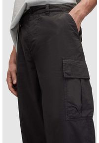 AllSaints spodnie bawełniane TALKA TROUSER kolor czarny w fasonie cargo MM058Y. Kolor: czarny. Materiał: bawełna #7