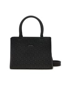 Calvin Klein Torebka Ck Business Medium Tote_Mono K60K612575 Czarny. Kolor: czarny. Materiał: skórzane