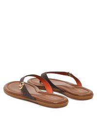MICHAEL Michael Kors Japonki Ering Thong 40S6ERFS1B Brązowy. Kolor: brązowy. Materiał: skóra #6