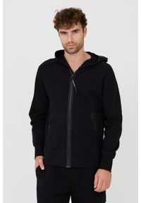 C.P. Company - C.P. COMPANY Czarna bluza Hooded Open. Kolor: czarny #1