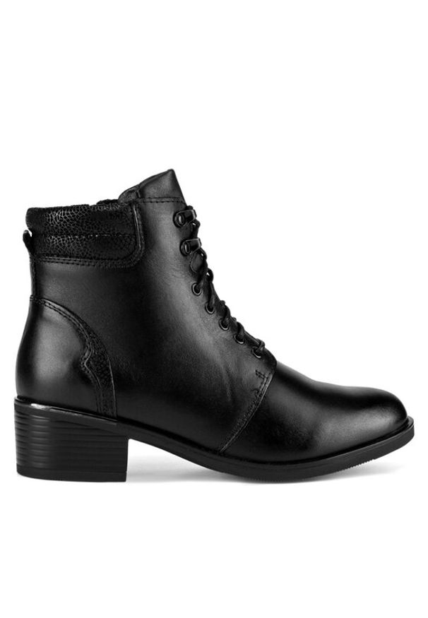 Lasocki Trzewiki RST-GABRIEL-02 Czarny. Kolor: czarny. Materiał: skóra