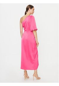 YAS Sukienka koktajlowa 26031522 Różowy Regular Fit. Kolor: różowy. Materiał: syntetyk. Styl: wizytowy #3