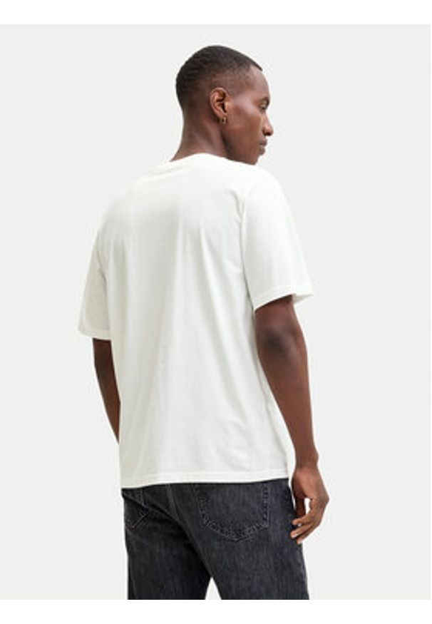 Jack & Jones T-Shirt Denver 12291213 Biały Relaxed Fit. Kolor: biały. Materiał: bawełna