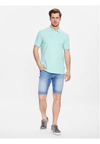 BOSS - Boss Szorty jeansowe Delaware 50490005 Niebieski Slim Fit. Kolor: niebieski. Materiał: bawełna #4