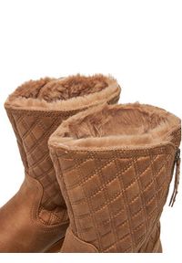 skechers - Skechers Botki Morning Walks 167675/CSNT Brązowy. Kolor: brązowy. Materiał: materiał #3