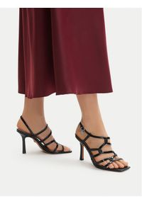 Nine West Sandały CEO-LS955066-23 Czarny. Kolor: czarny. Materiał: skóra #1