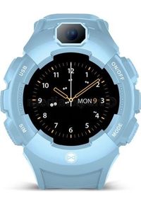 FOREVER - Smartwatch Forever KW-400 Niebieski. Rodzaj zegarka: smartwatch. Kolor: niebieski #1