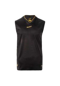 Huari - Męska Koszulka Dunkey II. Kolor: czarny, wielokolorowy, żółty