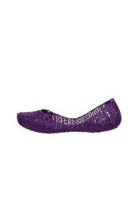 melissa - Baleriny Melissa Campana Papel AD Purple 010423, Fioletowy, Guma. Kolor: fioletowy. Materiał: tworzywo sztuczne. Szerokość cholewki: normalna. Wzór: ażurowy #3