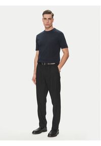 BOSS T-Shirt H-Thompson 59 50524998 Granatowy Regular Fit. Kolor: niebieski. Materiał: bawełna #2
