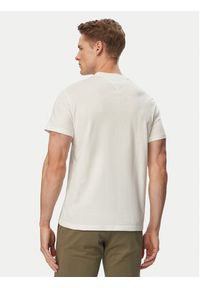 Tommy Jeans T-Shirt Linear Chest DM0DM21780 Écru Slim Fit. Kolor: kremowy. Materiał: bawełna #4