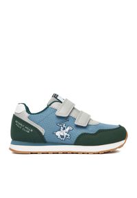 Sneakersy Beverly Hills Polo Club. Kolor: niebieski