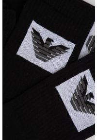 Emporio Armani Underwear Skarpetki (3-Pack) 303133.1A300 męskie kolor czarny. Kolor: czarny #2