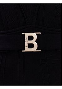 Blugirl Blumarine Sukienka koktajlowa RA3057-MA55N Czarny Slim Fit. Kolor: czarny. Materiał: syntetyk. Styl: wizytowy