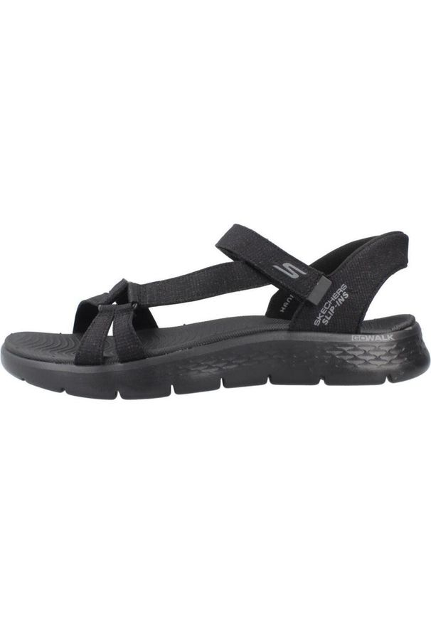 skechers - Sandały Skechers Model Slip-ins Go Walk Flex Kolor Czarny. Kolor: czarny. Materiał: materiał